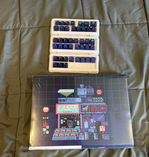 Drop + MiTo GMK Laser Custom Keycap Set Synthwave M170 + Turbo (Novelties) picture