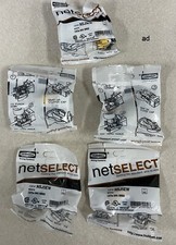Hubbell netSELECT NSJ5EW CAT5e Modular Jack - New Lot of 5 picture