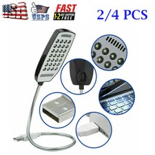 2/4Pcs 28LED USB Light Flexible Computer Notebook Laptop PC Desk Reading Lamp US picture