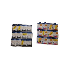 Brother LC101BK Black Ink and LC101CL Color Cartridges Lot Of 24 2024+ picture