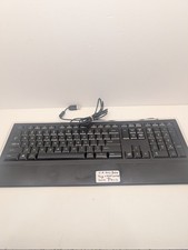 Logitech K740 Illuminated Wired USB Keyboard Black Full Size Numpad read desc picture