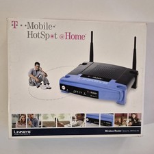 T-Mobile HotSpot @Home Linksys WRT54G-TM Wireless-G Router Complete Vintage picture