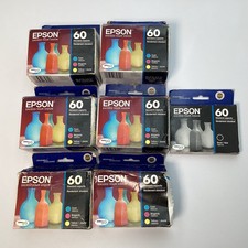 Lot of 19 Epson 60 Ink Cartridges Exp 05/2013-09/2016 OEM Epson ink - All Colors picture