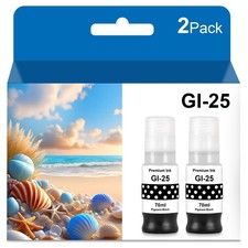 Compatible GI-25 Black Ink Bottle for Ink Bottles GX2020 for GX1020 Ink BK picture