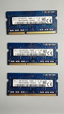 Lot of 3 SK hynix 4GB DDR3L 1600MHz PC3L-12800S SODIMM Laptop RAM picture
