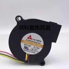 Y.S.TECH BW05115012BL DC12V 0.12A 3-Wire Cooling Fan picture