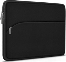 Durable 14 inch Laptop Sleeve for MacBook Air Pro 13.3 inch, Black Case 13.3 in picture