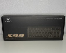 AULA S99 Tri-Mode Gaming Keyboard Black, Bluetooth/2.4G/USB-C, QWERTY picture