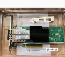New Intel X710-DA2 10GB PCI 3.0 x8 Ethernet Adapter X710DA2BLK w/ 2 modules picture