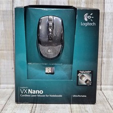 New Logitech VX Nano USB Cordless Laser Mouse for Travel Laptop/Notebooks Sealed picture