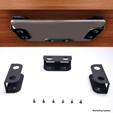 Under Desk Laptop Mount Metal Shelf Holder picture