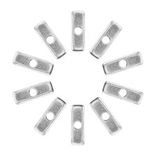 40 pcs M3 Metal Rectangular Mounting Washers Compatible with Voron V0 , picture