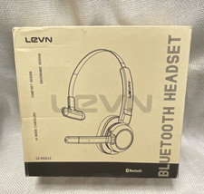 LEVN LE-HS015 Bluetooth Wireless Single-Ear Boom Mic Headset Black AI NC picture
