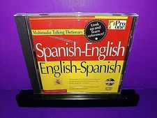 Pro One Spanish-English,English-Spanish Multimedia Talking Dictionary PC CD #64 picture
