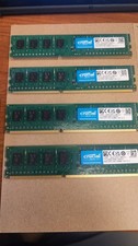 CRUCIAL by MICRON 4GB DDR3-1600 UDIMM DESKTOP RAM MEMORY picture