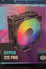 Cooler Master Hyper 212 Pro CPU Air Cooler ARGB Fan 120mm AM5 AM4 LGA1700 New picture