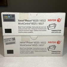 Xerox 106R02759 Black Toner Cartridge Phaser 6020 6022 WorkCentre 6025 6027 OEM picture
