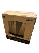 Zalman P30 Black MicroATX Mini Tower Computer Case w/ Tempered Glass  picture