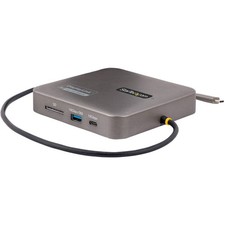 StarTech 7-in-1 USB-C DisplayLink Dual 4K 60Hz HDMI Docking Station, 100W picture