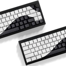 PBT Keycaps 128 Keys Shine Through Side Print Keycaps 75 Percent picture