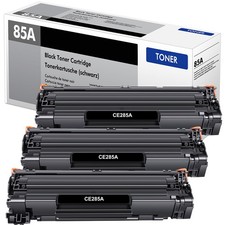 3x Premium CE285A 85A Black Toner Cartridge for HP LaserJet M1522 M1219nf MFP picture