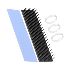 70x20x6mm Copper Heatsink Rubber Ring M.2 SSD Cooler w Thermal Pad , 1Set picture