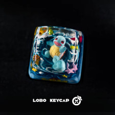 Squirtle keycap, Pokemon Keycap, Resin keycap, Lobo Keycap  picture