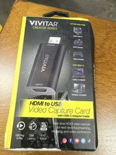 Vivitar Creator Series HDMI to USB Video Capture Card with USB-C Adapter Cable picture