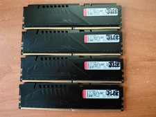 128GB (4x32GB) Kingston Fury Beast DDR5-5200 RAM Desktop UDIMM (KF552C40BBK2-64) picture