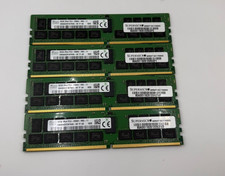 LOT OF (4) SKhynix 32GB 2Rx4 PC4-2666V-RB2-11 R DDR4 RAM SERVER MEMORY picture