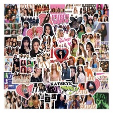 120 PCS KATSEYE Stickers, Waterproof Vinyl Pop Korean Girls Stickers for Laptop picture