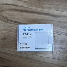 3 Port Gigabit PoE Passthrough Switch Outdoor Ethernet Extender Up to 100m/328ft picture