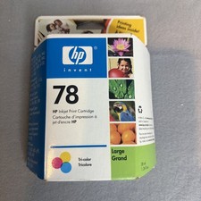 New Sealed Genuine OEM HP 78 Tri Color Ink Cartridge Exp 2006 picture