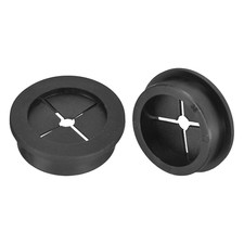 2 Pcs Cable Cord Grommet, 1-3/8 Inch (35Mm) Desk Grommet Flexible Rubber Grommet picture