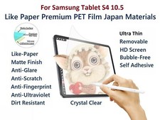 Paper Feel Matte Film Anti-Glare Screen For Samsung Tablet S4 10.5 picture