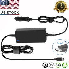 USB-C CAR Charger for Dell Latitude 5510 7200 7520 9520 9330 Laptop DC Adapter picture