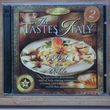 The Tastes of Italy Art de la Table PC Cd-rom Global Star Software 2-Disc Set picture