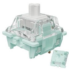GUYEKS Gateron Jade White 3-Pin Linear Mechanical Keyboard Switches, 90PCS | ... picture