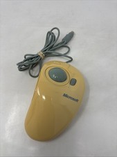 Microsoft Intellimouse Trackball X03-09209 Mouse Serial PS/2 Compatible Vintage picture