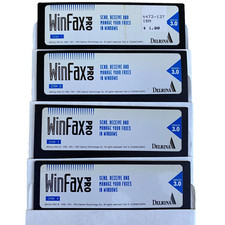 Winfax Pro V3.0 Fax Software Windows Vintage 5.25” Floppy Disk PC Computer VTG picture