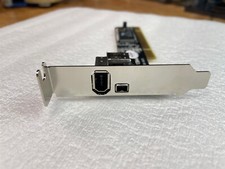 Startech 3 Port PCI 1394A Firewire 400 Adapter Low Profile Card NEW picture