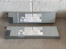 Lot of 2 - Supermicro PWS-741P-1R 750W Redundant Server Power Supplies picture