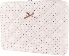 Puffy Quilted 14 Inch Laptop Sleeve with Cute Bow for 14