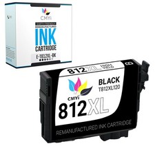 CMYi 1-Pack Replacement 812XL Black Ink for Epson WorkForce Pro WF7310 WF7820 picture