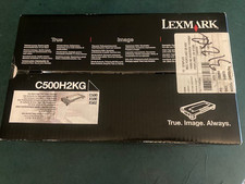 Genuine Lexmark C500S2KG Black Toner Cartridge C500 X500 X502 NIB picture
