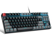 MageGee 75% Mechanical Gaming Keyboard with Red Switch, LED Blue Backlit Keyb... picture