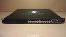 Foundry Brocade FastIron LS624 GIGABIT 10/100/1000 24-Port RJ-45 Switch FLS 624 picture