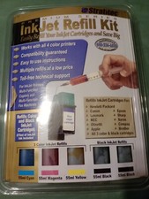 NEW Stratitec Premium Series Inkjet Refill Kit  5 Bottles NIB picture