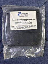 Vintage Parsons Technology Family Lawyer 99 Windows 3.1 Floppy Disks 1-4 Sealed picture