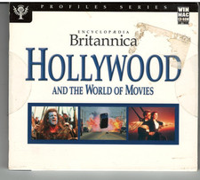 Encyclopedia Britannica Hollywood and the World of Movies CD ROM GOOD picture